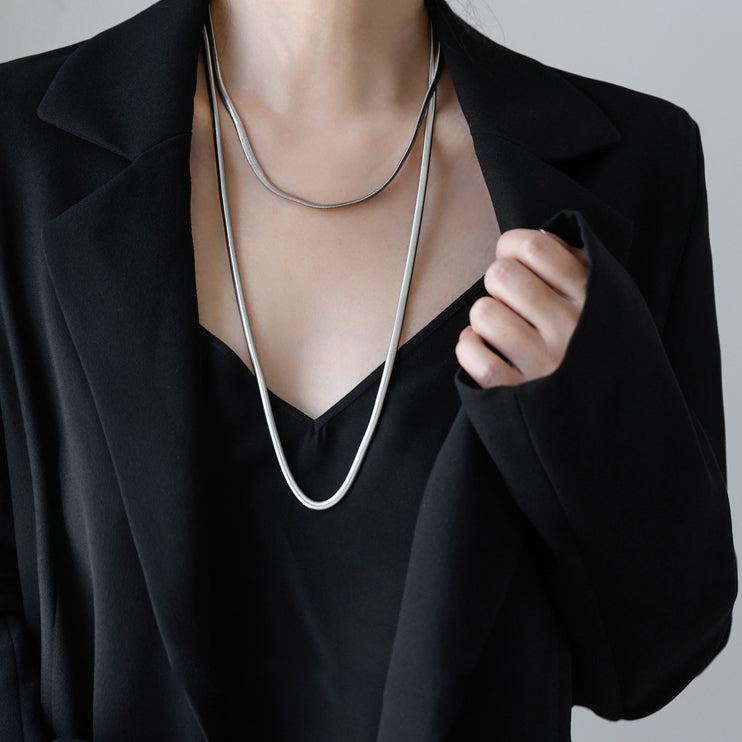 Hypoallergenic Snake Chain Necklace