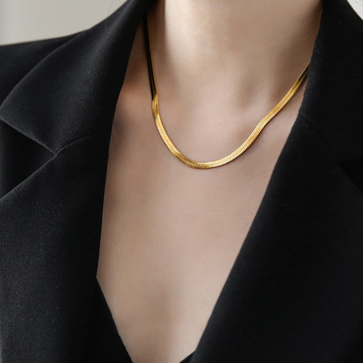 Hypoallergenic Snake Chain Necklace