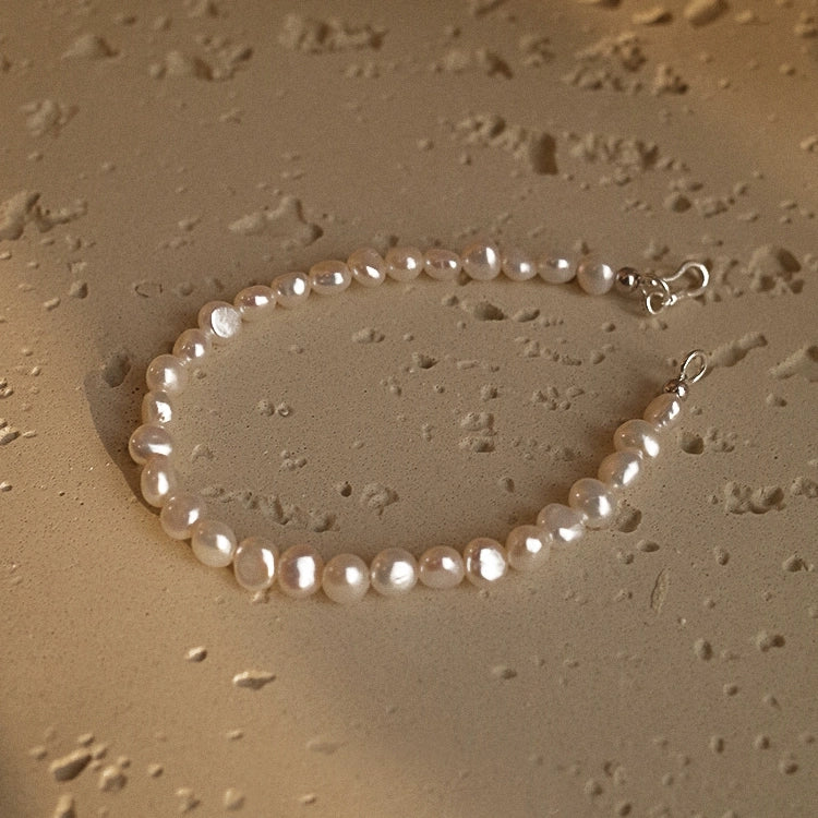 S925 Baroque Pearl Bracelet