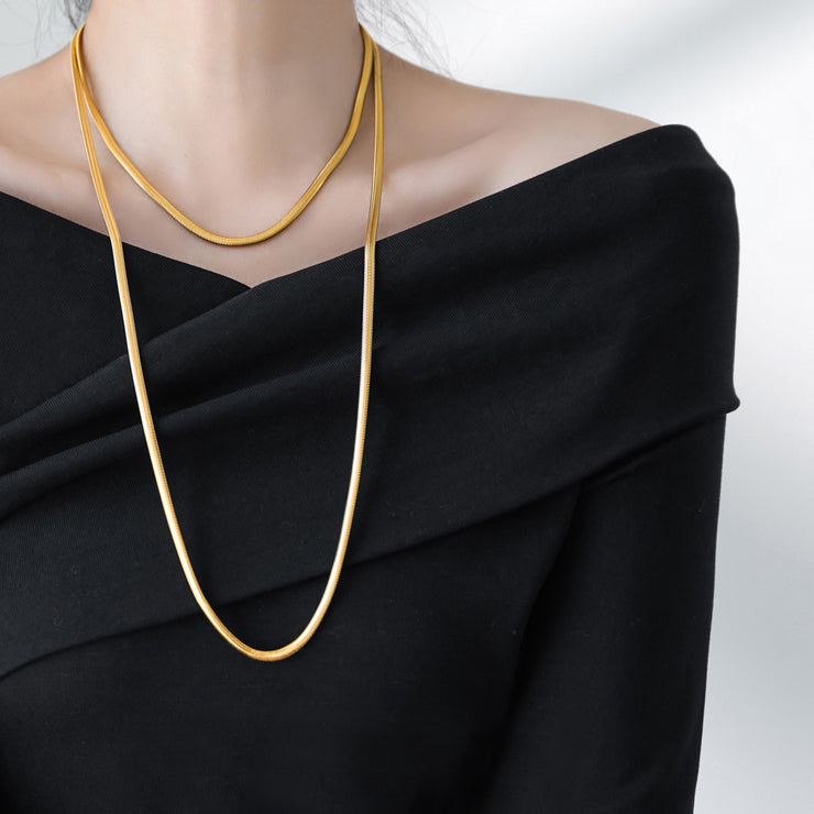 Hypoallergenic Snake Chain Necklace