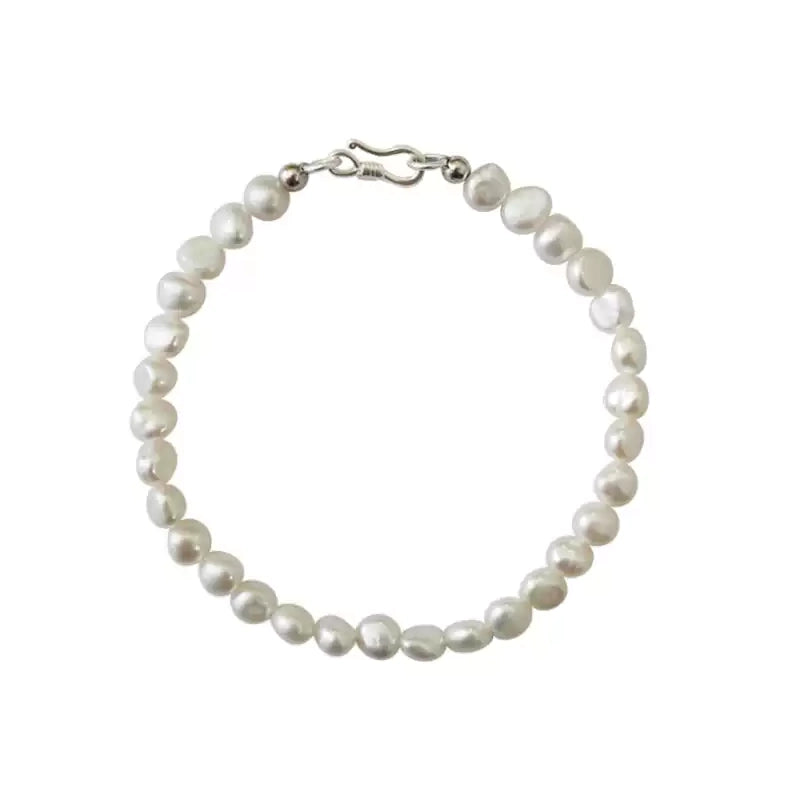S925 Baroque Pearl Bracelet