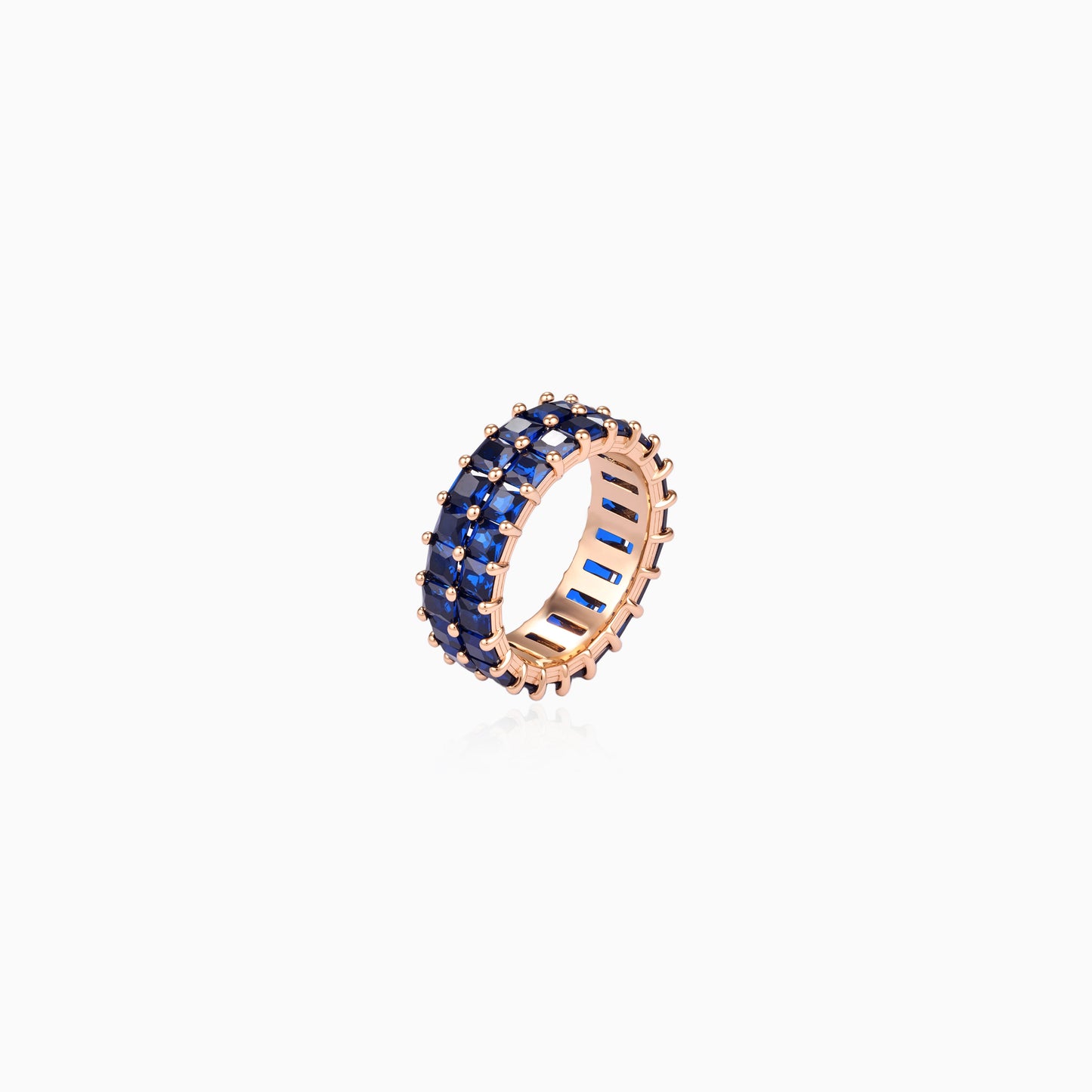 Blue Eternity Band Ring