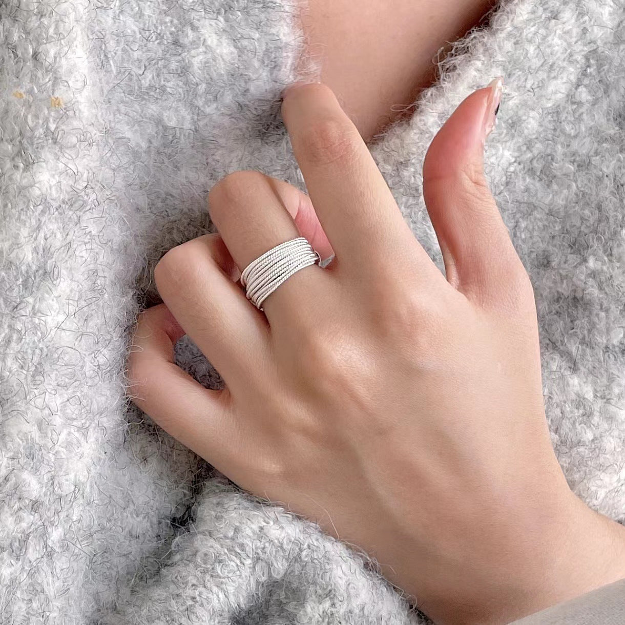 Multi-Strand Braided Ring