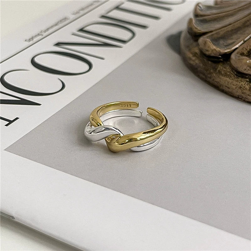 Wave Twisty Stacking Ring
