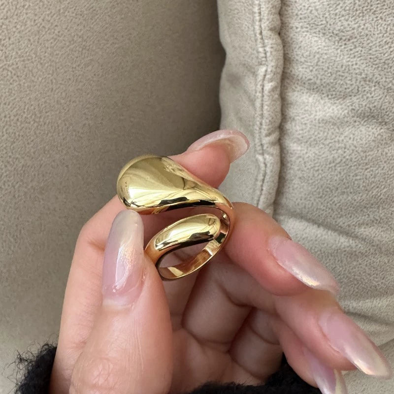 Ripple Liquid Form Ring