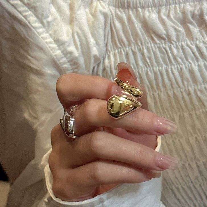 Ripple Liquid Form Ring