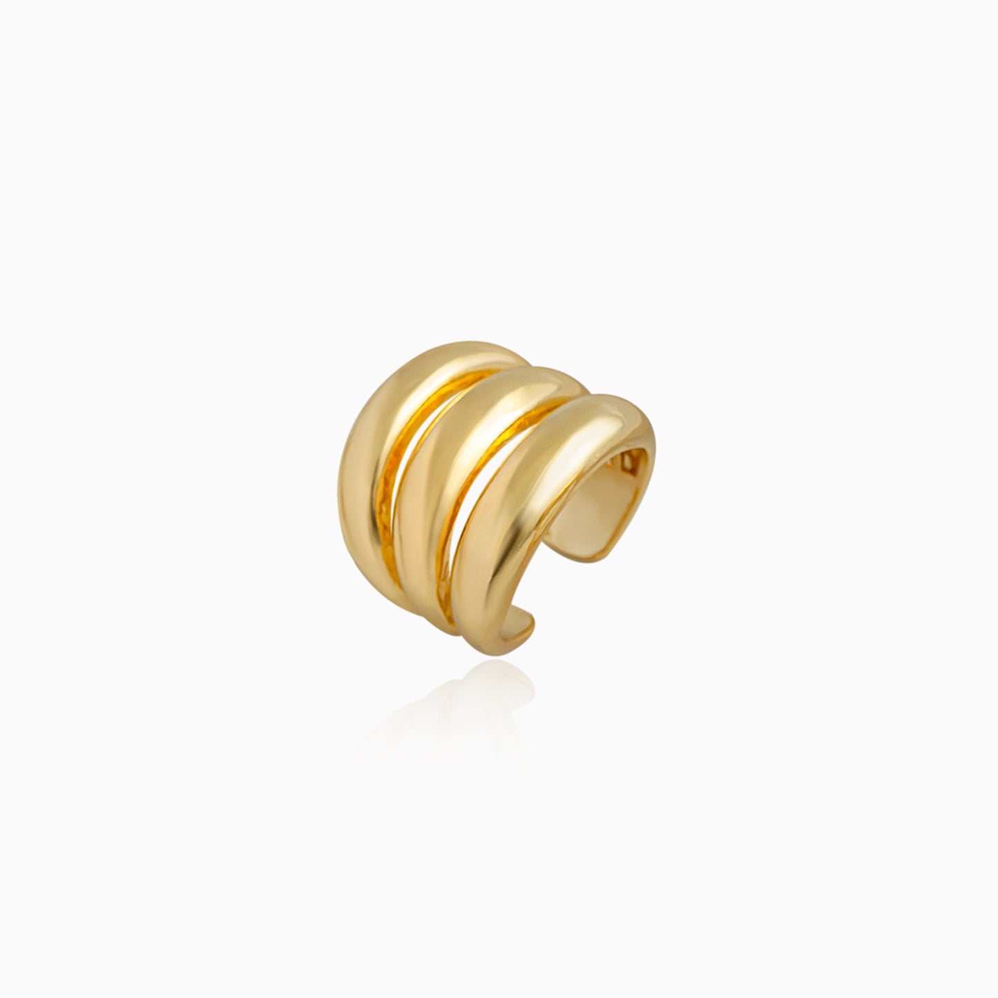 Triple Band Stacked Ring