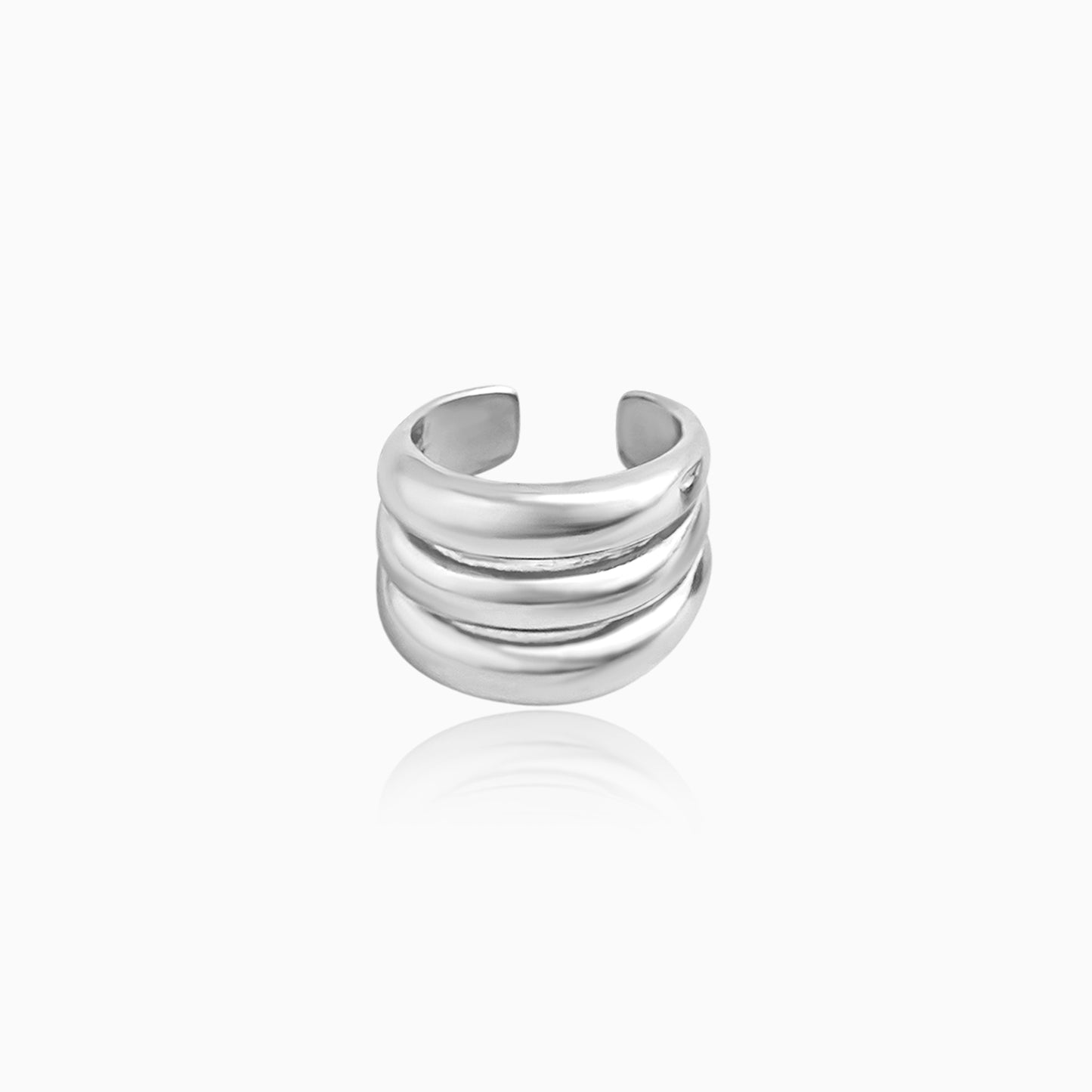 Triple Band Stacked Ring