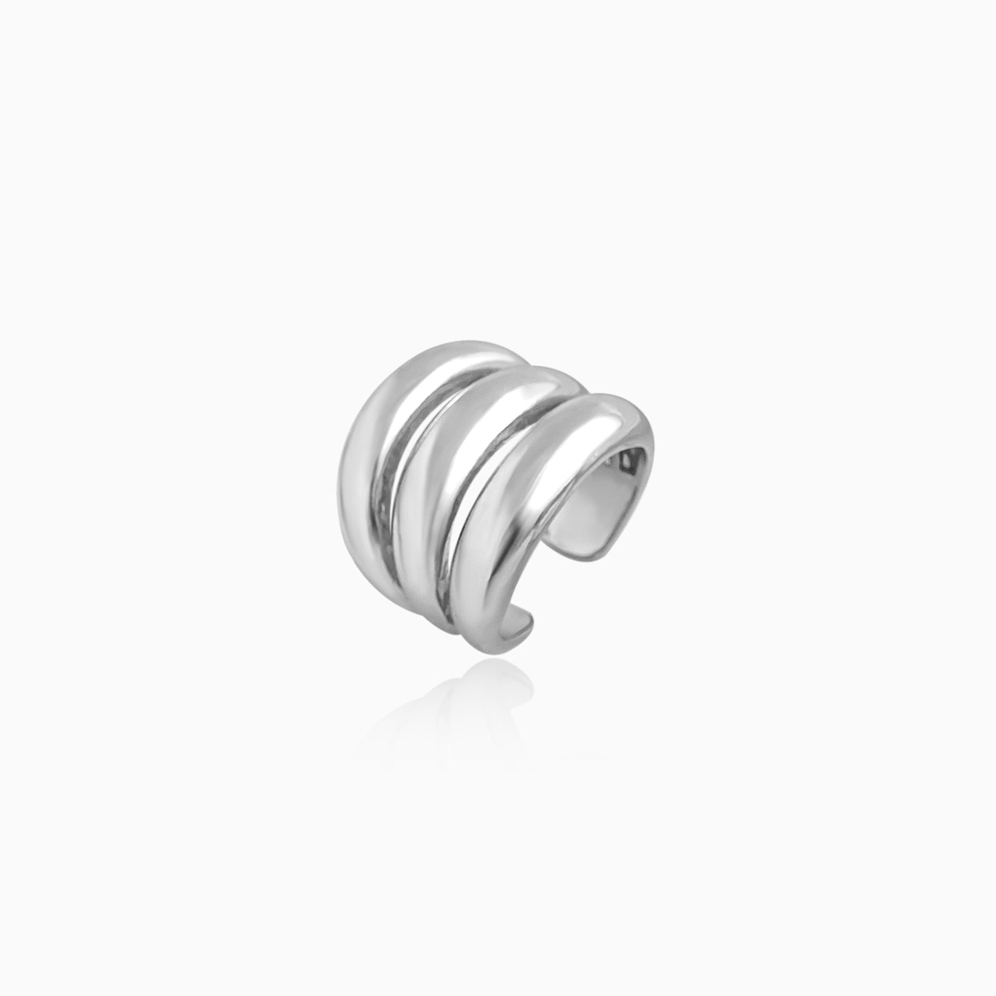 Triple Band Stacked Ring