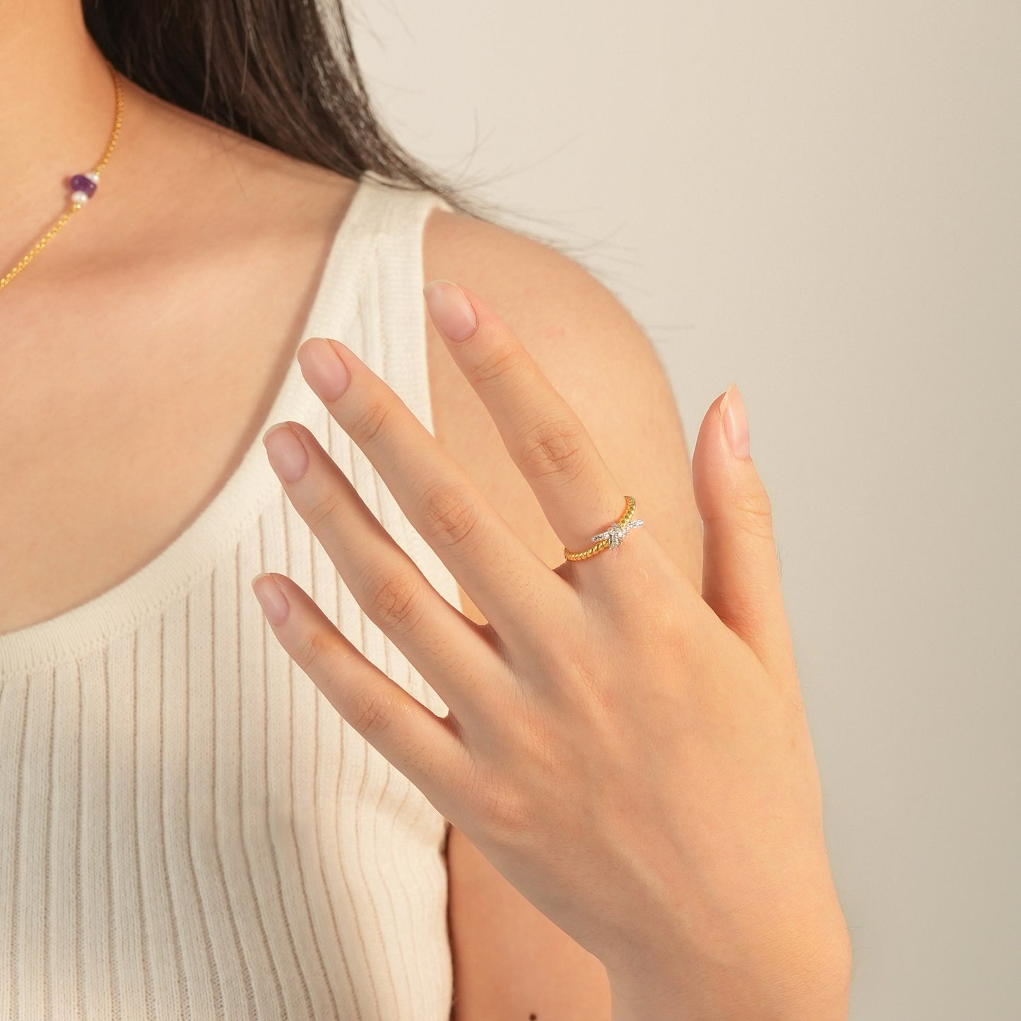 Rope Knot Ring