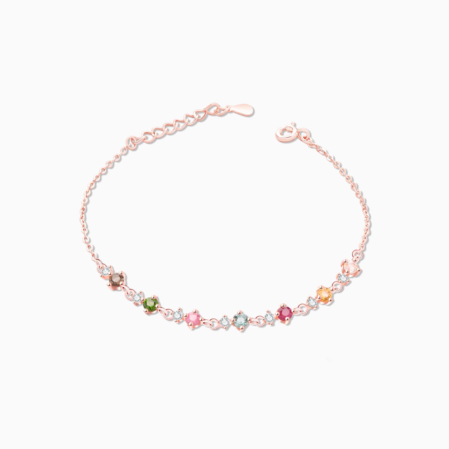 Rainbow Symphony Tourmaline Bracelet