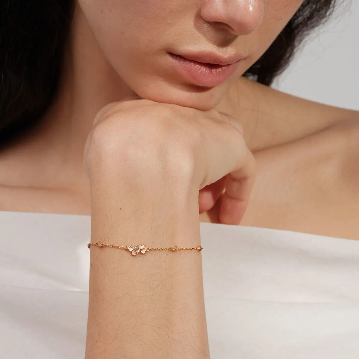 Matte Texture Irregular Bracelet