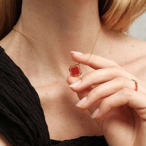 Four-Leaf Clover Necklace