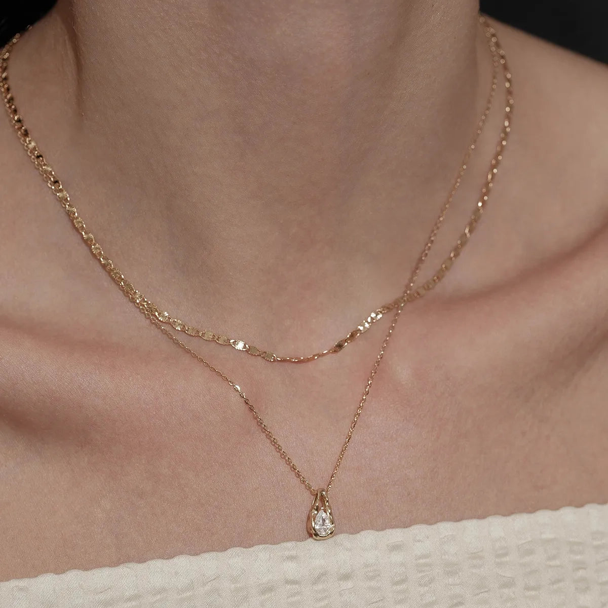 Moissanite Pendant S925 Necklace