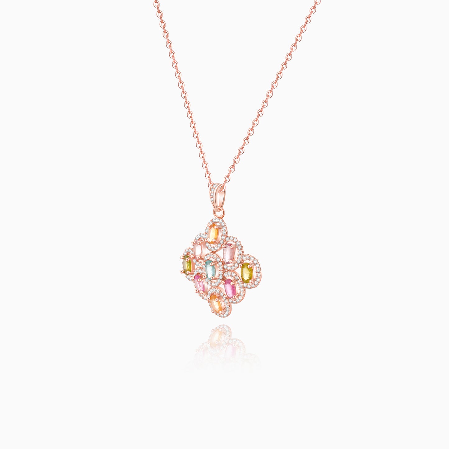 Elegantly Serene Tourmaline Pendant