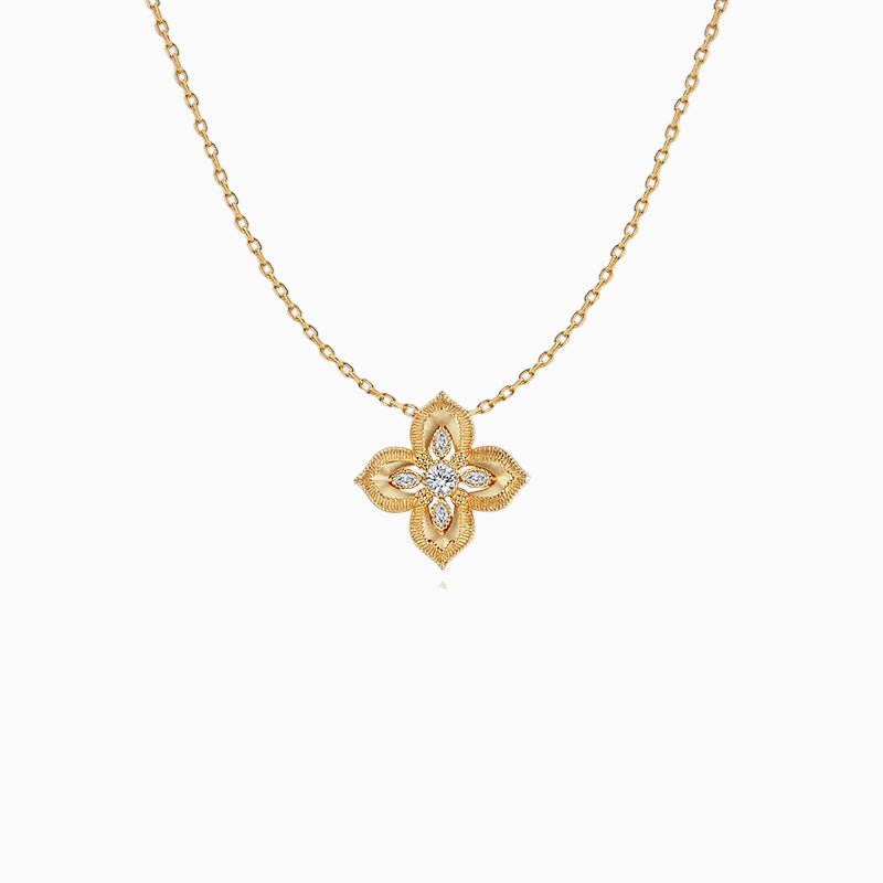 Lucky Four-Leaf Clover Necklace