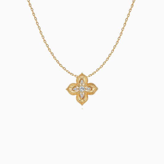 Lucky Four-Leaf Clover Necklace