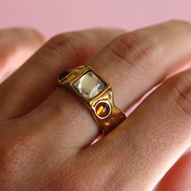 Irregular Retro Ring