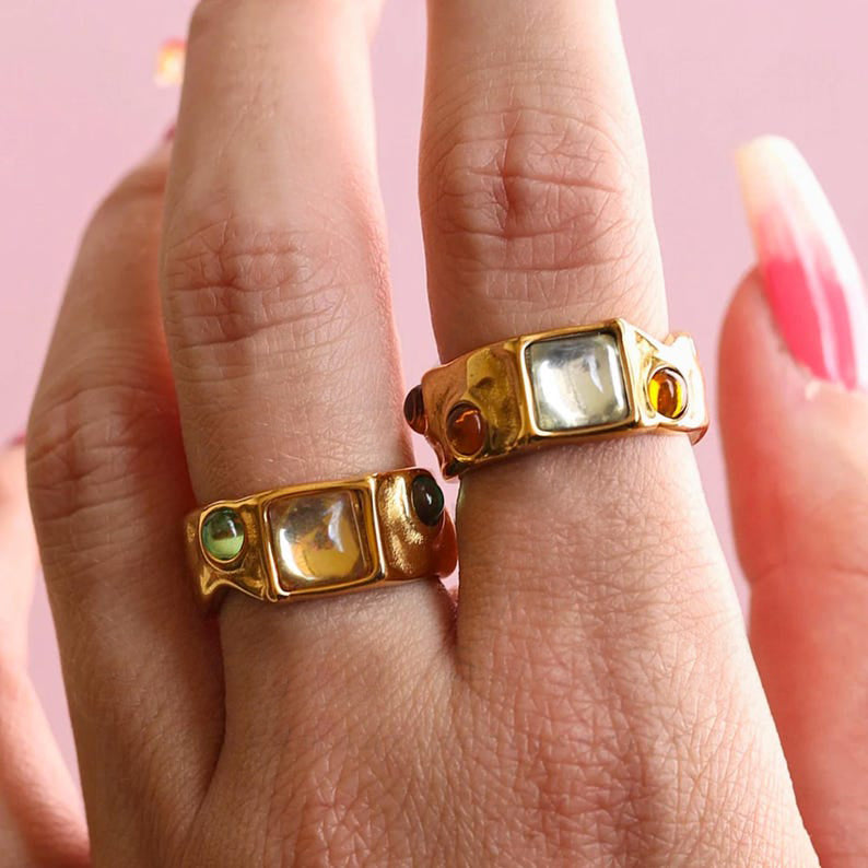 Irregular Retro Ring