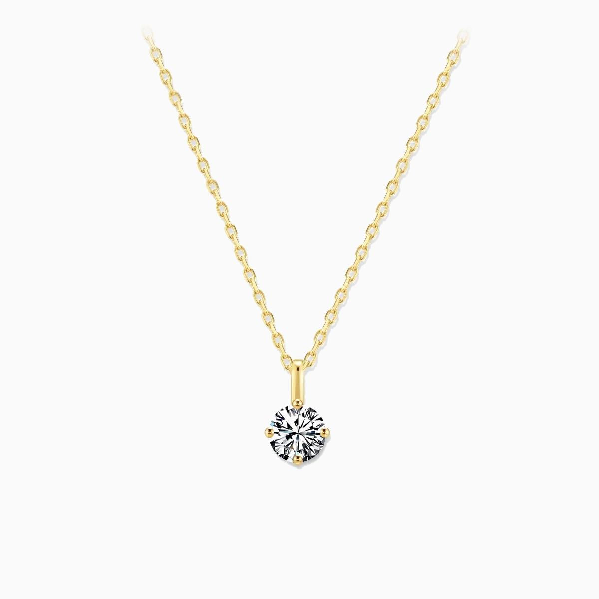 D-Color Moissanite Necklace
