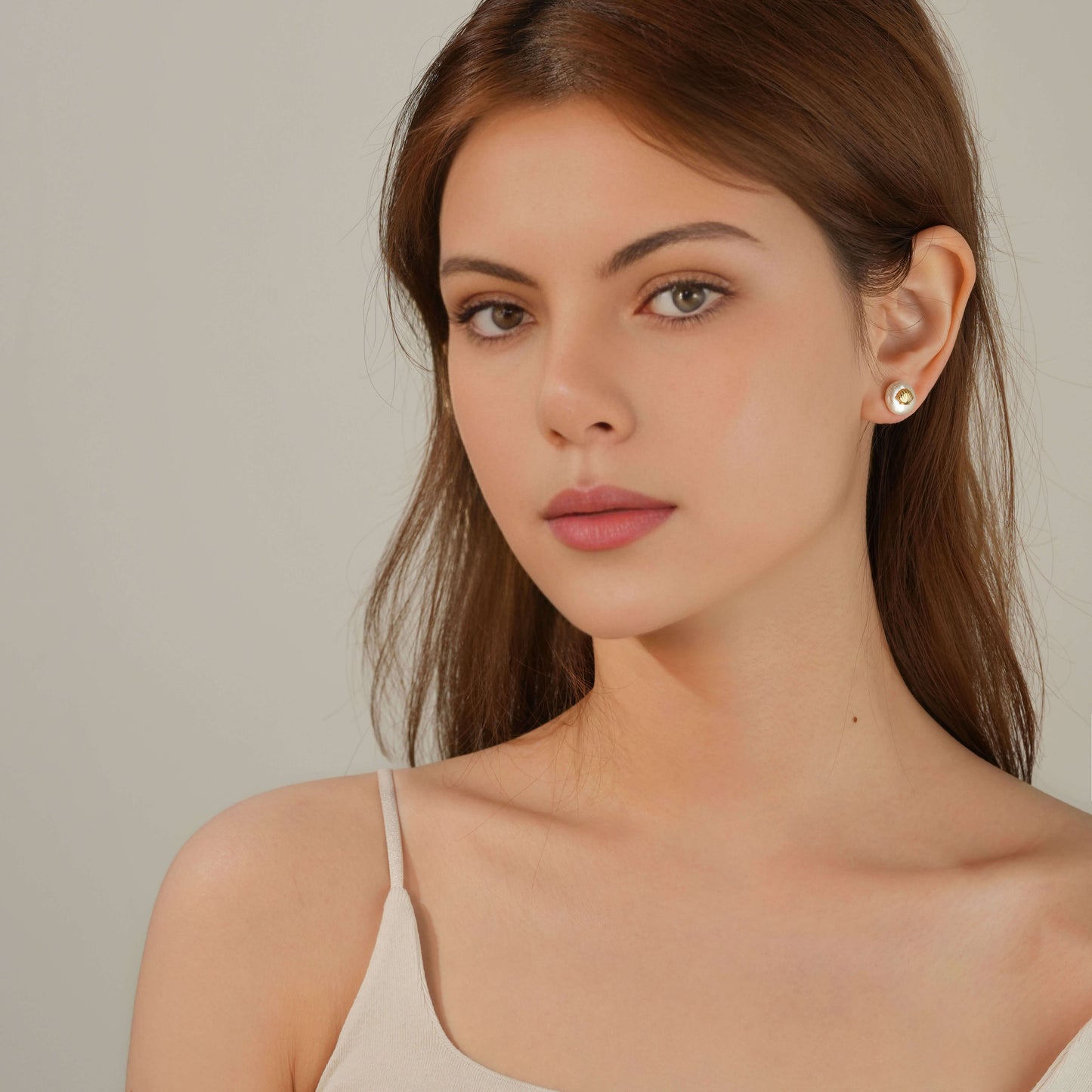 Scallop Shell Pearl Earrings