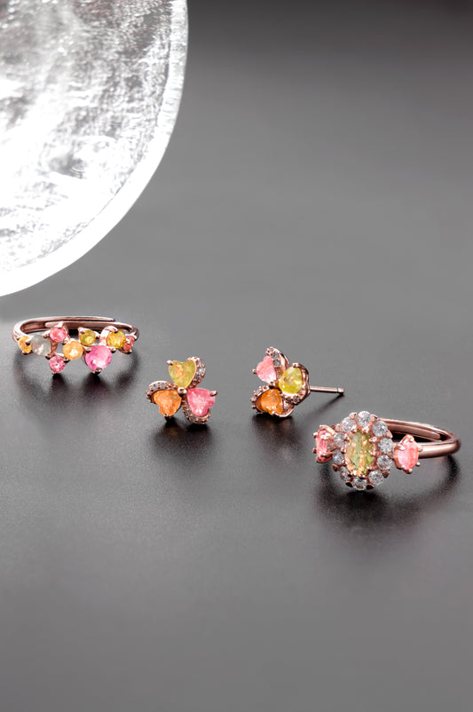Passionate love tourmaline ring for Holiday Happiness: Boosting Your Festive Mood