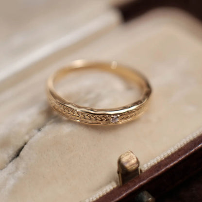 Ear Of Wheat Ring
