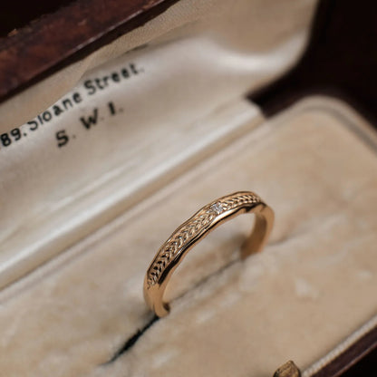 Ear Of Wheat Ring