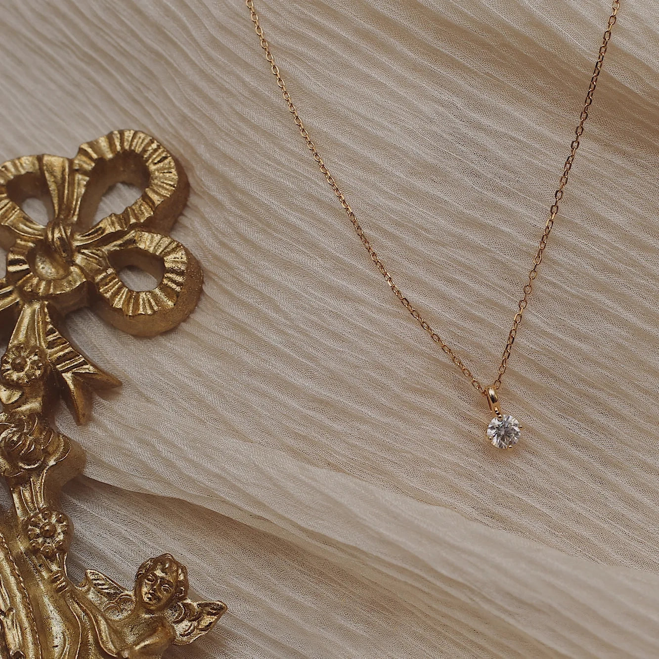 D-Color Moissanite Necklace