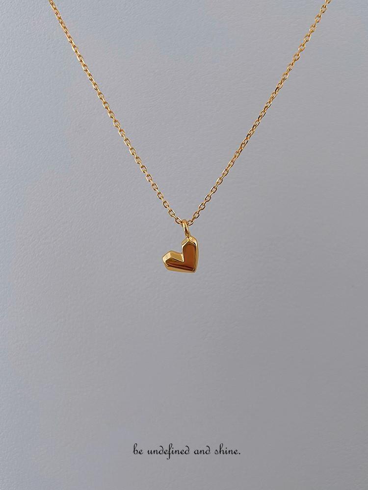 Gold Plated Heart Necklace