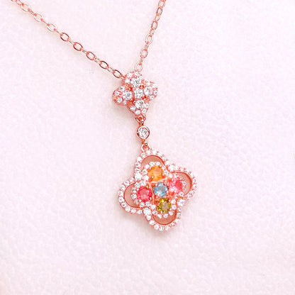 Graceful Tourmaline Gemstone Necklace