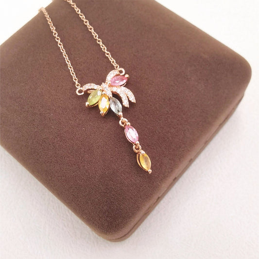 Azure Tranquility Tourmaline Necklace
