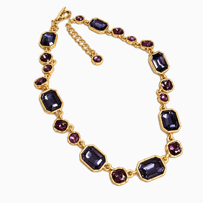 Olive Gemline Necklace