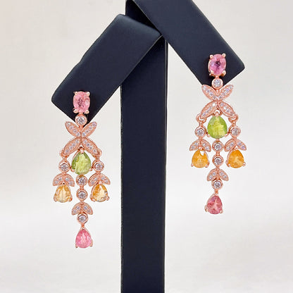 Tidal Serenity Tourmaline Studs