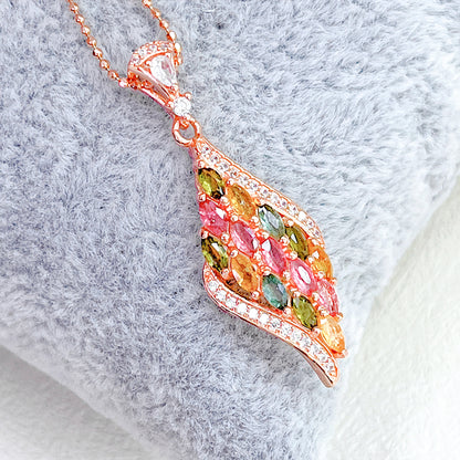 Enchanted Aqua Tourmaline Pendant