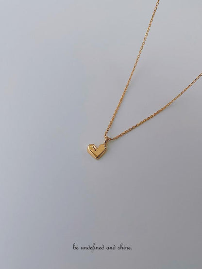 Gold Plated Heart Necklace