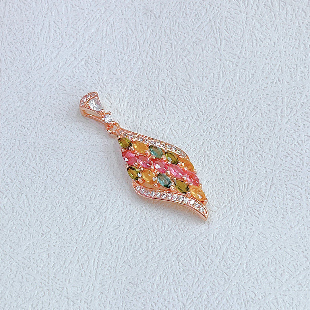 Enchanted Aqua Tourmaline Pendant