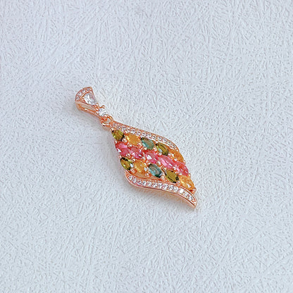 Enchanted Aqua Tourmaline Pendant