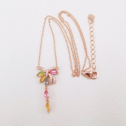 Azure Tranquility Tourmaline Necklace