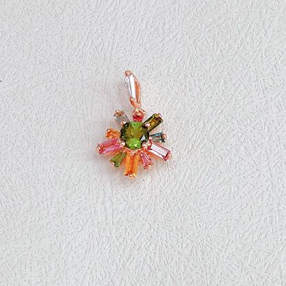 Mystic Oceanic Tourmaline Necklace