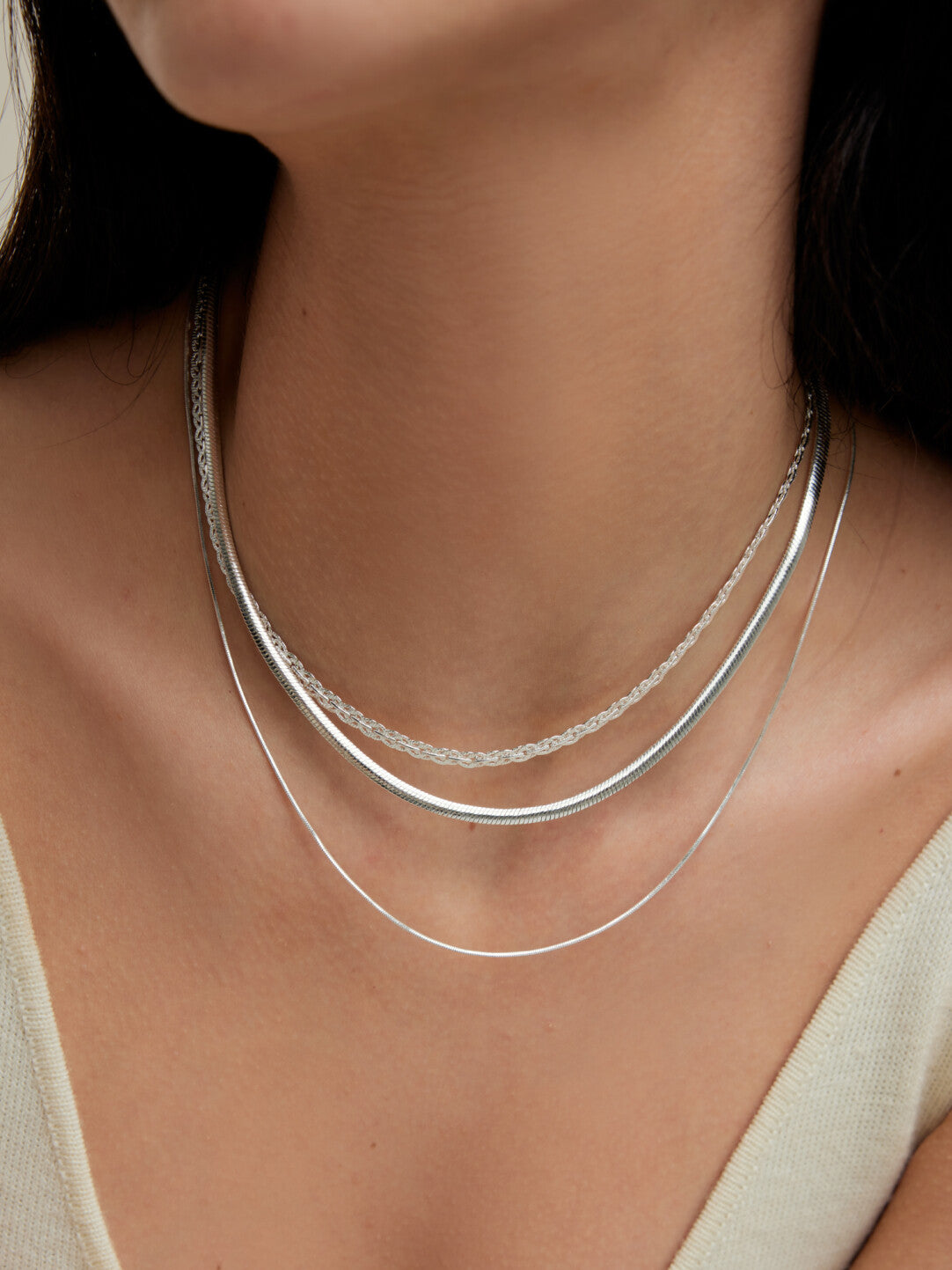 Double-Layer Snake Chain Necklace