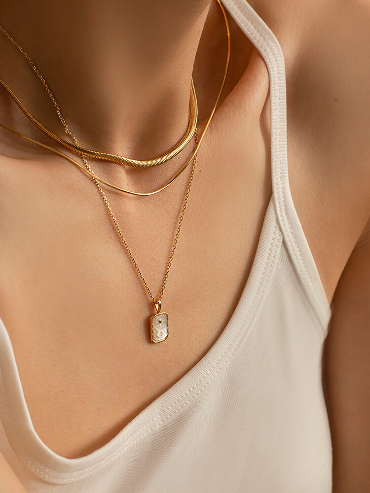 Double-Layer Snake Chain Necklace