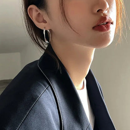 Mobius Hoop Earrings