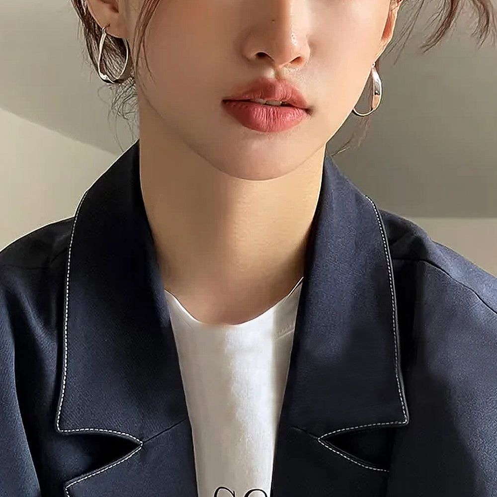 Mobius Hoop Earrings