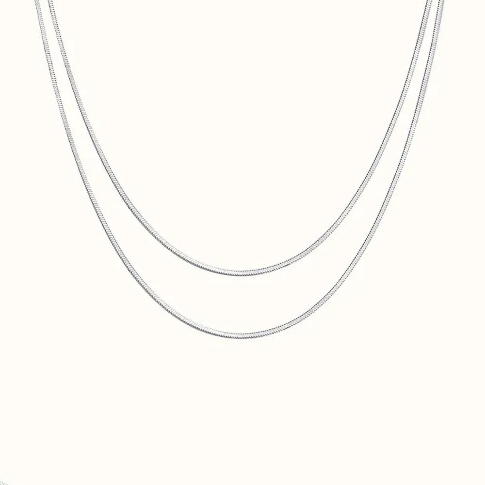 Minimal Snake Chain Necklace