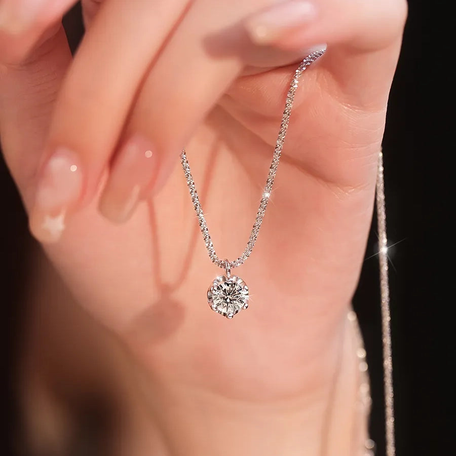 VVS1 Shining Moissanite Necklace