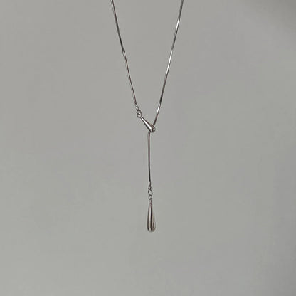 S925 Drop-Shaped Necklace