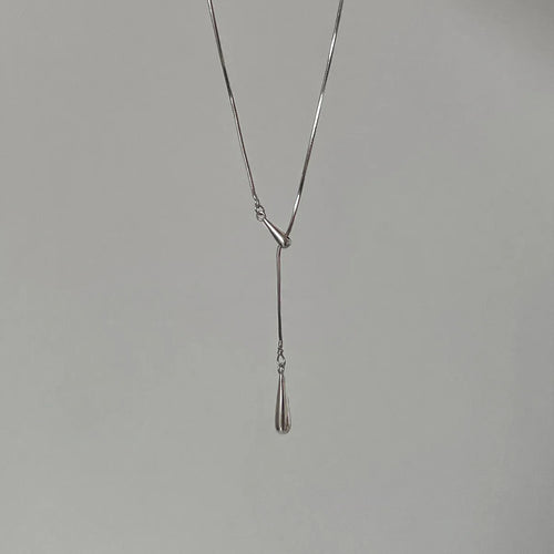 S925 Drop-Shaped Necklace