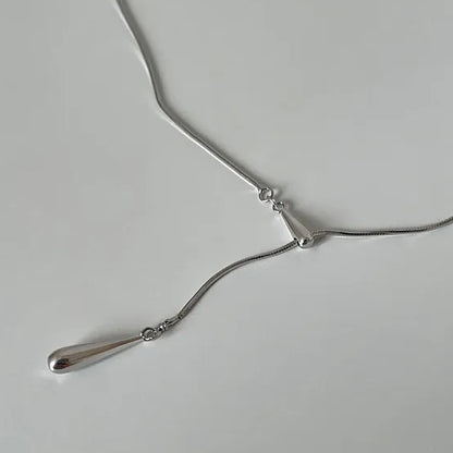 S925 Drop-Shaped Necklace
