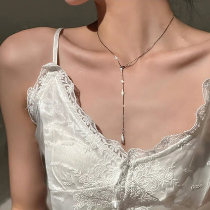 S925 Drop-Shaped Necklace